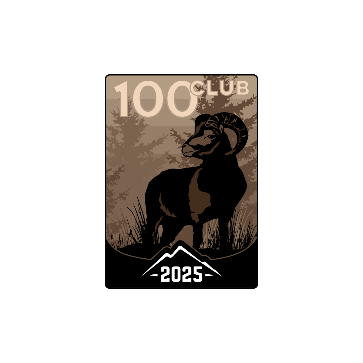 100 CLUB Pin - (10 pk) - 2025