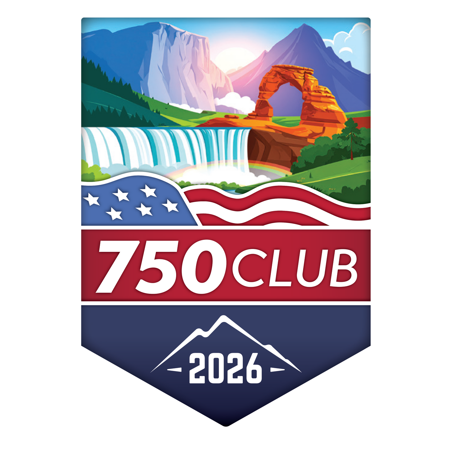 750 CLUB Pin - (1 pk) - 2026