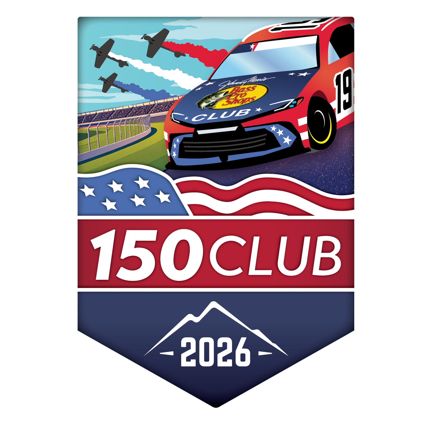 150 CLUB Pin - (1 pk) - 2026