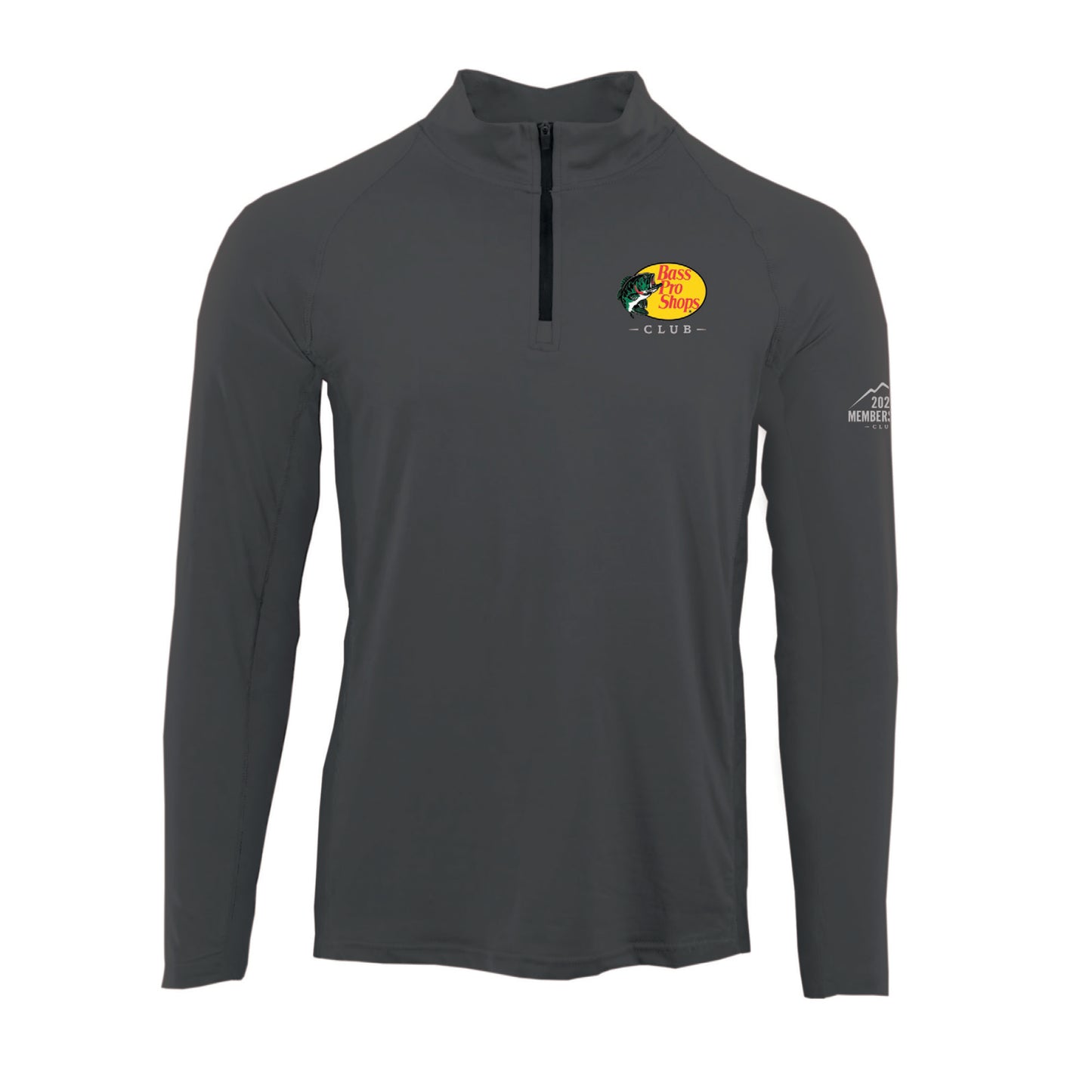 100 CLUB - Members Only Performance 1/4 Zip - Gunmetal Grey - 2026