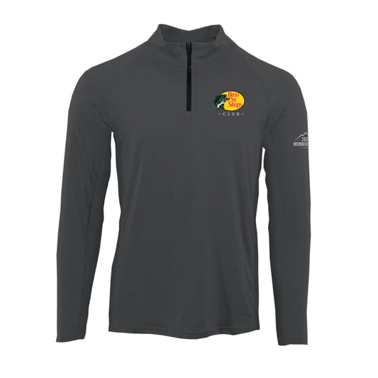 100 CLUB - Members Only Performance 1/4 Zip - Gunmetal Grey - 2026